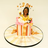 30th Birthday Box Cake