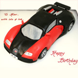 Bugatti Veyron Cake
